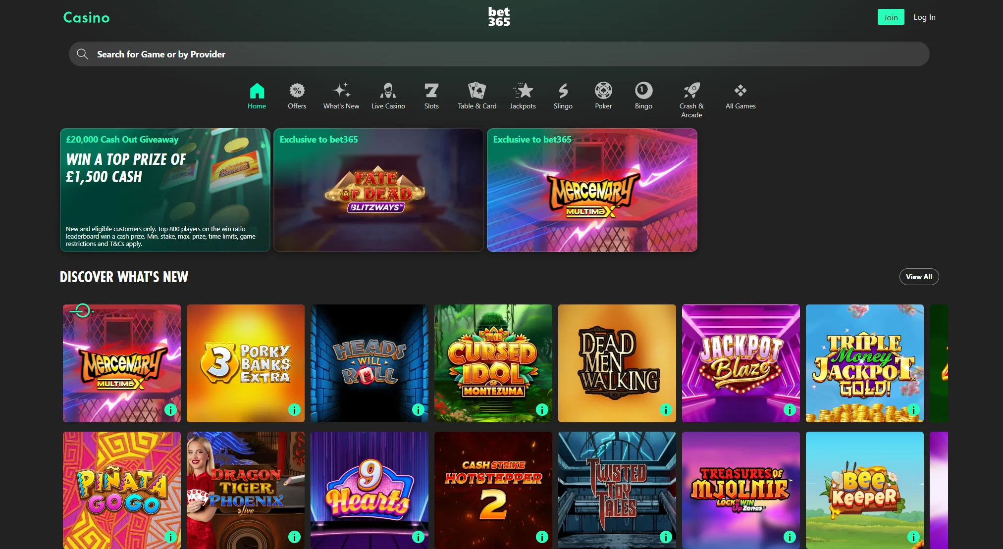 Bet365 Screenshot